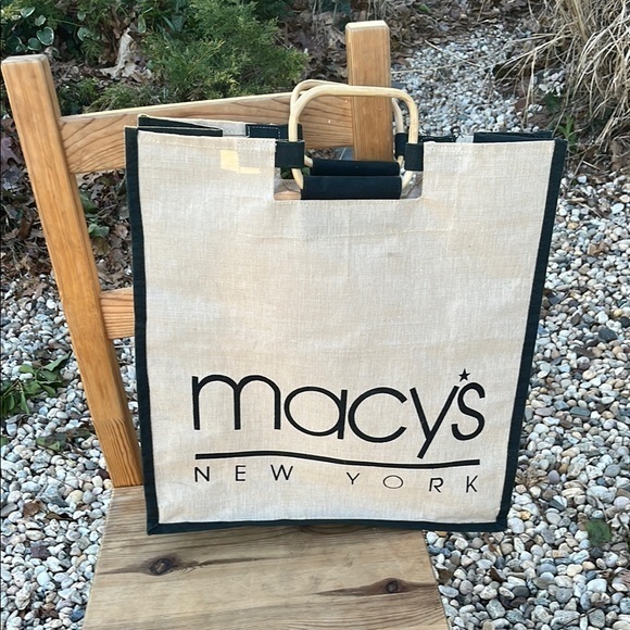 Macy’s New York Fabric Tote - Picture 1 of 5